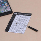 Palm Size Smart Phone Tablet PC Repair Pad Magnetic Screw Mat Mini Mobile Phone Repair Tools 145x90mm/5.71x3.54in dropshipping