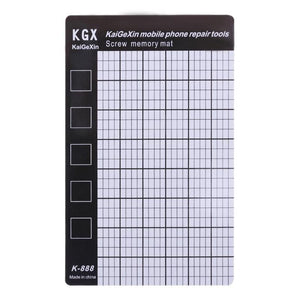 Palm Size Smart Phone Tablet PC Repair Pad Magnetic Screw Mat Mini Mobile Phone Repair Tools 145x90mm/5.71x3.54in dropshipping