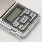 Portable 200g x 0.01g Pocket Digital Scale Tool LCD Electronic Jewelry Diamond Gold Herb Balance Weighting Scales Blue Backlight