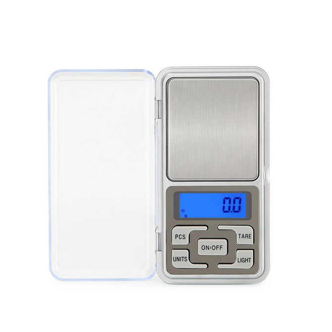 Portable 200g x 0.01g Pocket Digital Scale Tool LCD Electronic Jewelry Diamond Gold Herb Balance Weighting Scales Blue Backlight