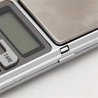 Portable 200g x 0.01g Pocket Digital Scale Tool LCD Electronic Jewelry Diamond Gold Herb Balance Weighting Scales Blue Backlight