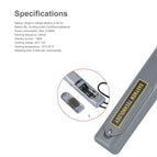 Portable Hand Held Metal Detector Tool High Sensitivity Underground Metal Finder Low Power Consumption
