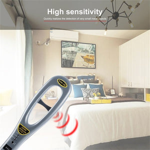 Portable Hand Held Metal Detector Tool High Sensitivity Underground Metal Finder Low Power Consumption
