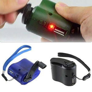 Outdoor Hand Crank Charger Emergency USB Mobile Charging Block wholesale bulk price