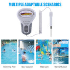 Portable SPA PH Chlorine Meter PH Cl2 Level Tester Easy Carrying Swimming Swimming Pool Water Quality Durable Parts