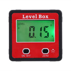 Precision Digital Protractor Inclinometer Water Proof Level Box Digital Angle Finder Bevel Box With Magnet Base