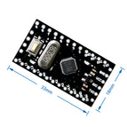 Pro Mini 168/328 Atmega168 3.3V 5V 16M / ATMEGA328P-MU 328P Mini ATMEGA328 5V/16MHz For Arduino Compatible Nano Module