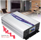 Intelligent Screen Pure Sine Wave Power Inverter 12V/24V To 220V 3000W/4000W/5000W/6000W Converter