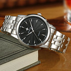 Quartz Watch Men 50 M Waterproof Mens Watch WWOOR 8028 MIYOTA 7T35 Movement Simple Wristwatches with Watchband Fixing Tool 2018