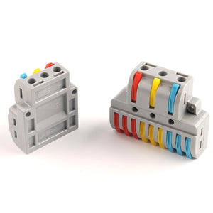 Quick Wire Connector PCT SPL Universal Wiring Cable Connectors Push-in Conductor Terminal Block Led light electrical splitter