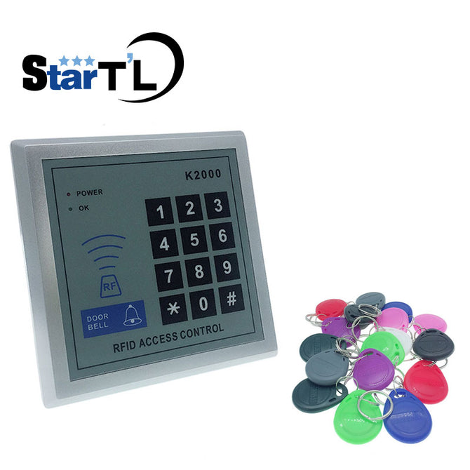 RFID Proximity Entry Lock Door Access Control System gate Access Control Door Opener+10 Keyfobs 125khz