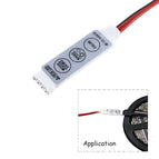 RGB IR Remote Controller 3key 24key 44key DC12V for SMD 2835 3528 5050 5730 5630 3014 LED Strip Light