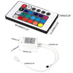 RGB IR Remote Controller 3key 24key 44key DC12V for SMD 2835 3528 5050 5730 5630 3014 LED Strip Light