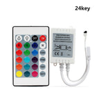 RGB IR Remote Controller 3key 24key 44key DC12V for SMD 2835 3528 5050 5730 5630 3014 LED Strip Light