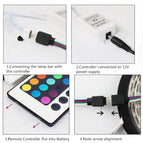 RGB IR Remote Controller 3key 24key 44key DC12V for SMD 2835 3528 5050 5730 5630 3014 LED Strip Light