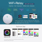 RGBCCT LED Controller 12V 24V DC PWM 5CH RF Wireless Remote Control Smart Wifi Controller for 5050 2835 RGBWW LED Strip Light