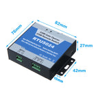RTU5024 GSM Gate Opener Relay Switch Wireless Remote Control Door Access Door Opener Free Call 850/900/1800/1900MHz