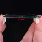 Reflection ED139 6 Digit 7 Segment LCD Display Screen Static Driving TN Positive Display 5V 137.16 x 46.38 x 2.8mm