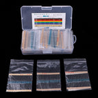 Resistor Assortment Kit - 1140x Assorted Resistors from 0 Ohm to 1M Ohm in a Box- Metal Film Resistors(38 Values)