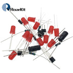 Round Lucky Rotary Suite Electronic Turntable Component Fortune CD4017 NE555 Interesting DIY Kit Wheel Electronic Parts