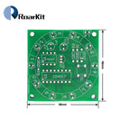 Round Lucky Rotary Suite Electronic Turntable Component Fortune CD4017 NE555 Interesting DIY Kit Wheel Electronic Parts