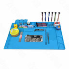 S-170 480x318mm Silicone Pad Desk Work Mat Heat Insulation Maintenance Platform for BGA PCB Soldering Repair Tool