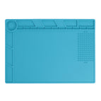 S-170 ESD Heat Insulation Silicone Soldering Pad Working Mat Magnetic Phone Computer Repair Pad For Repair Phone Tools