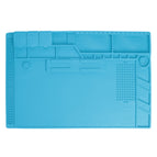 S-170 ESD Heat Insulation Silicone Soldering Pad Working Mat Magnetic Phone Computer Repair Pad For Repair Phone Tools