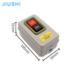 S230B 216B 211B power push button switch 500V 3P 7.5KW control box for equipment