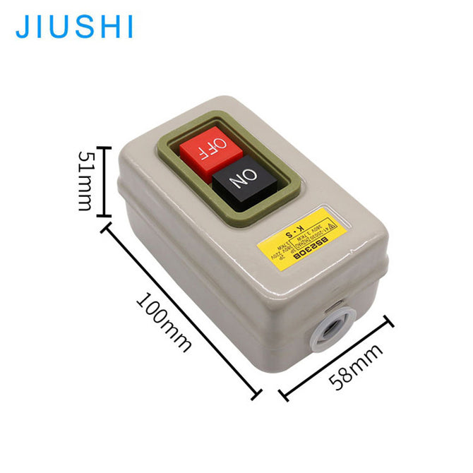 S230B 216B 211B power push button switch 500V 3P 7.5KW control box for equipment