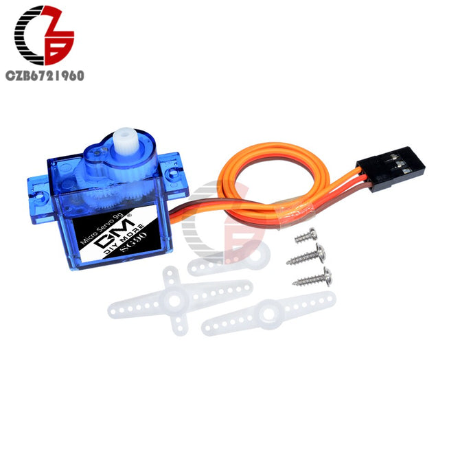 SG90 9g Mini Micro Servo High Output DC Motor Smart Electronics for Arduino Robots RC 250 450 Helicopter Airplane Car Boat DIY