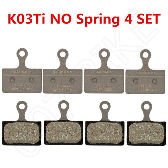 SHIMANO XTR M9100 K03Ti K04Ti Brake Pad K02Ti Pads ULTEGRA R7070 R8070 R9170 Brake Pad MTB ROAD BR RS505 RS805 ROAD disc brake