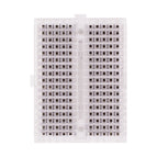 SYB 120 400 500 830 840 1660 MB102 ZY-201 ZY-204 GL-12 Points Solderless PCB Breadboard Test Protoboard DIY breadboard