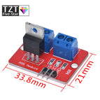 Smart Electronics 0-24V Top Mosfet Button IRF520 MOS Driver Module For Arduino MCU ARM Raspberry pi