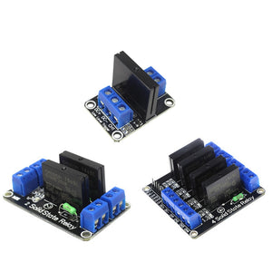 Smart Electronics 1/2/4 Channel 5V DC Relay Module Solid State Low Level G3MB-202P Relay SSR AVR DSP for arduino Diy Kit