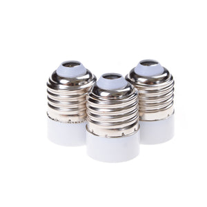 Socket Converter plastic Flame-retardant PBT Converter E14 to E27 Base Screw Light Lamp Bulb Holder Adapter