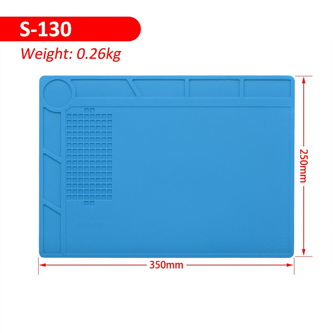 Soldering Mat Heat-resistant Silicone Pad BGA Soldering Station Insulation Pad Maintenance Platform Desk Mat Repair Tools