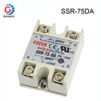 Solid State Relay SSR-10DA SSR-25DA SSR-40DA 10A 25A 40A Actually 3-32V DC TO 24-380V AC SSR 10DA 25DA 40DA DMWD