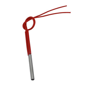 Stainless Steel 8x50mm Cartridge Heater 8mm Tube Diameter 24V/36V/110V/220V/380V 100W Single End Electric Heater Element