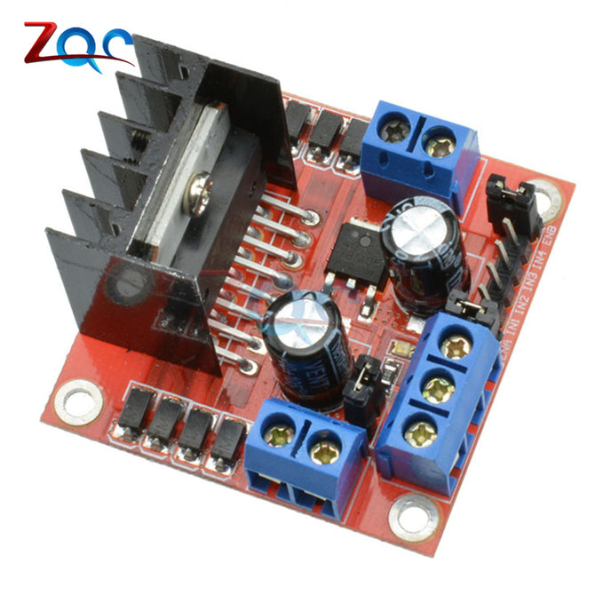 Stepper Motor Drive Controller Board Module L298N Dual H Bridge DC Motor Driver Module for Arduino Dual Channel