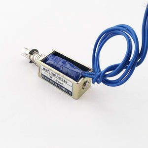 TAU-0530 DC12V 24V push&pull Type Frame electromagnet travel distance 10mm Keepping Force700g Solenoid