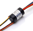 6 U conductive slip ring, connector, rotating shaft 1-6 optional, slip ring current 2A wholesale bulk price