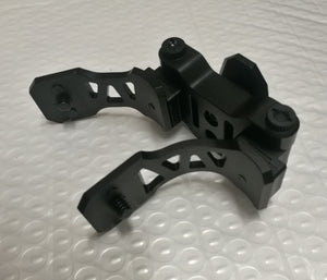 Tactical Metal NVG Mount PVS28 Bracket J Arm For AN/PVS 14 Dual Night Vision