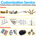 Thread Brass Knurled Inserts Nut Heat Set Insert Nuts Embed Parts Female Pressed Fit into Holes for 3D Printing M3 M4 50Pcs
