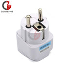 US UK AU Universal To EU Power Converter Charger Adapter Home Wall Plug Travel