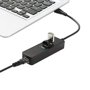 USB 3.0 Gigabit LAN USB 3.0 to RJ45 Gigabit Ethernet Adapter 10/100/1000Mbps Computer to Router Network Adapter