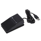 USB Foot Switch Keyboard Pedal for HID PC Computer USB Action Switch Control Pre-Program Key Functions Mouse PC Game QJY99