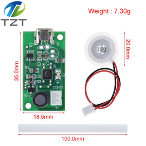 USB Mini Humidifier DIY Kits Mist Maker and Driver Circuit Board Fogger Atomization Film Atomizer Sheet Mini Oscillating