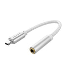 USB Type C to 3.5 Earphone Adapter AUX Audio Cable USB C to 3.5mm Headphone Converter For Samsung S9 S8 Huawei P20 USBC Adapter