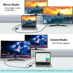 USBC To HDMI 4K 30 Hz VGA Adapter USB 3.1 Type C USB-C to VGA HDMI Video Converters Adaptor for New Macbook Pro/ Chromebook Pix